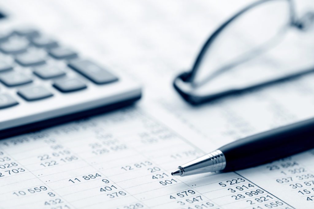Accounting paperwork