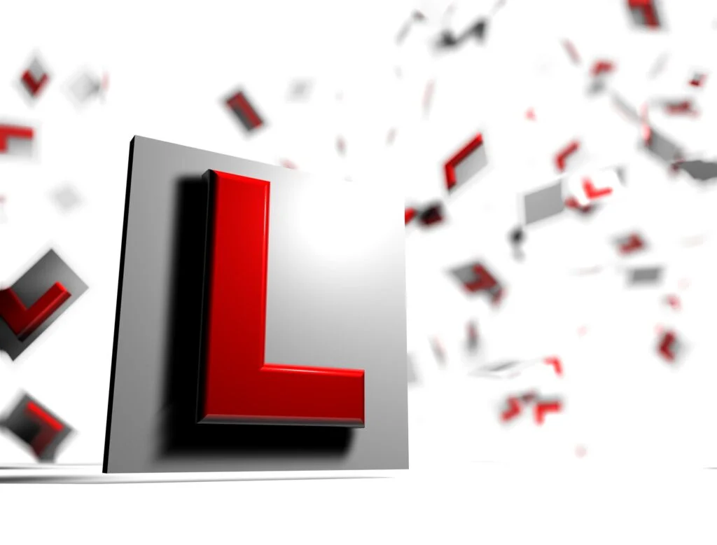 A 3D image of a red and white letter l, perfect for new business owners starting their journey in the field of accountancy and tax.