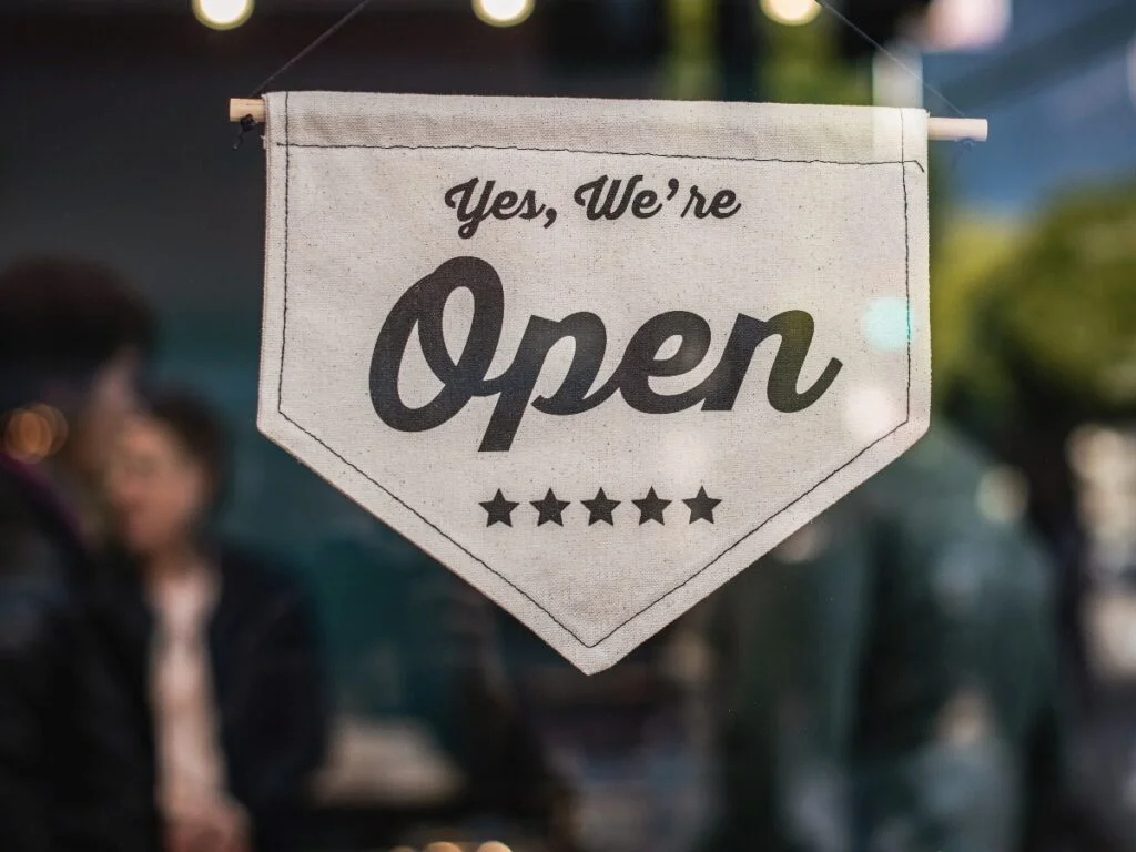 open-sign