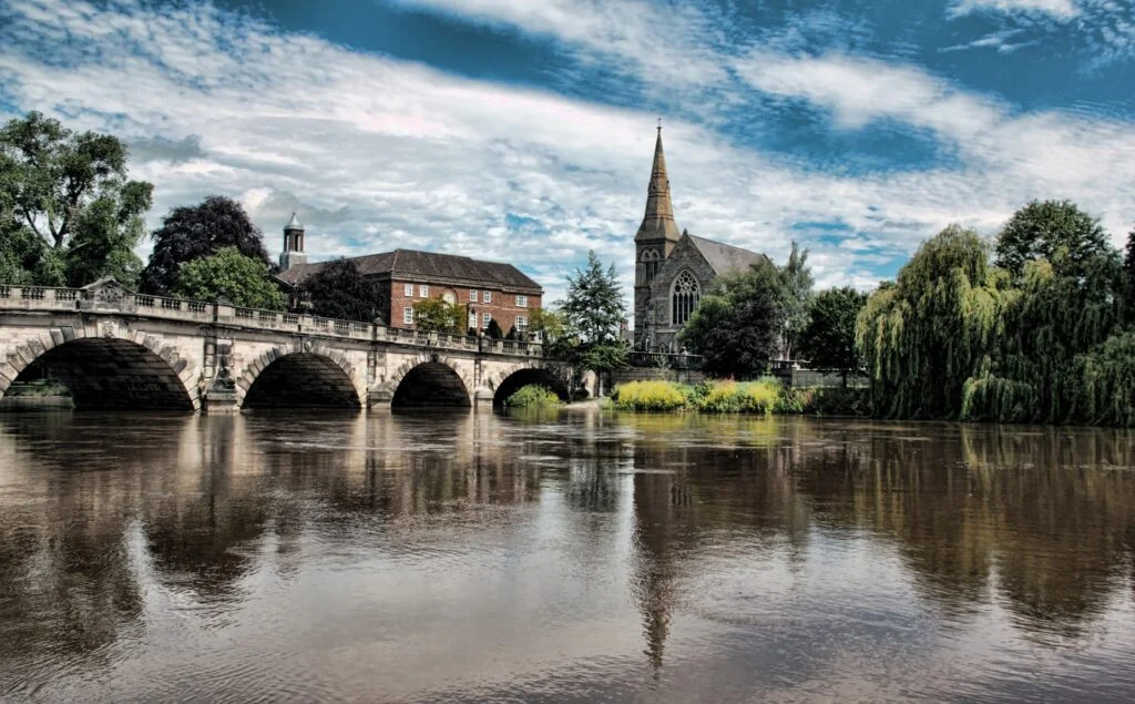 A Near Me bridge over the Shrewsbury river.