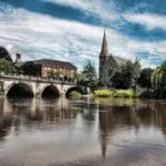 A Near Me bridge over the Shrewsbury river.