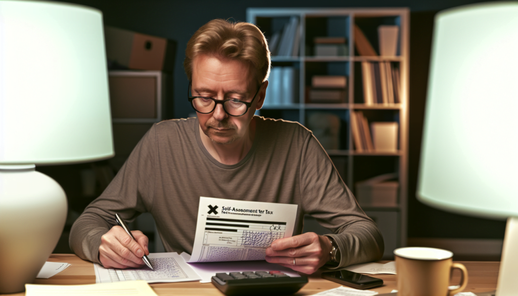 Understanding Dividend Tax: A Comprehensive Breakdown for Investors 4 kalvinder rakhraPerson filling out a self-assessment tax return form