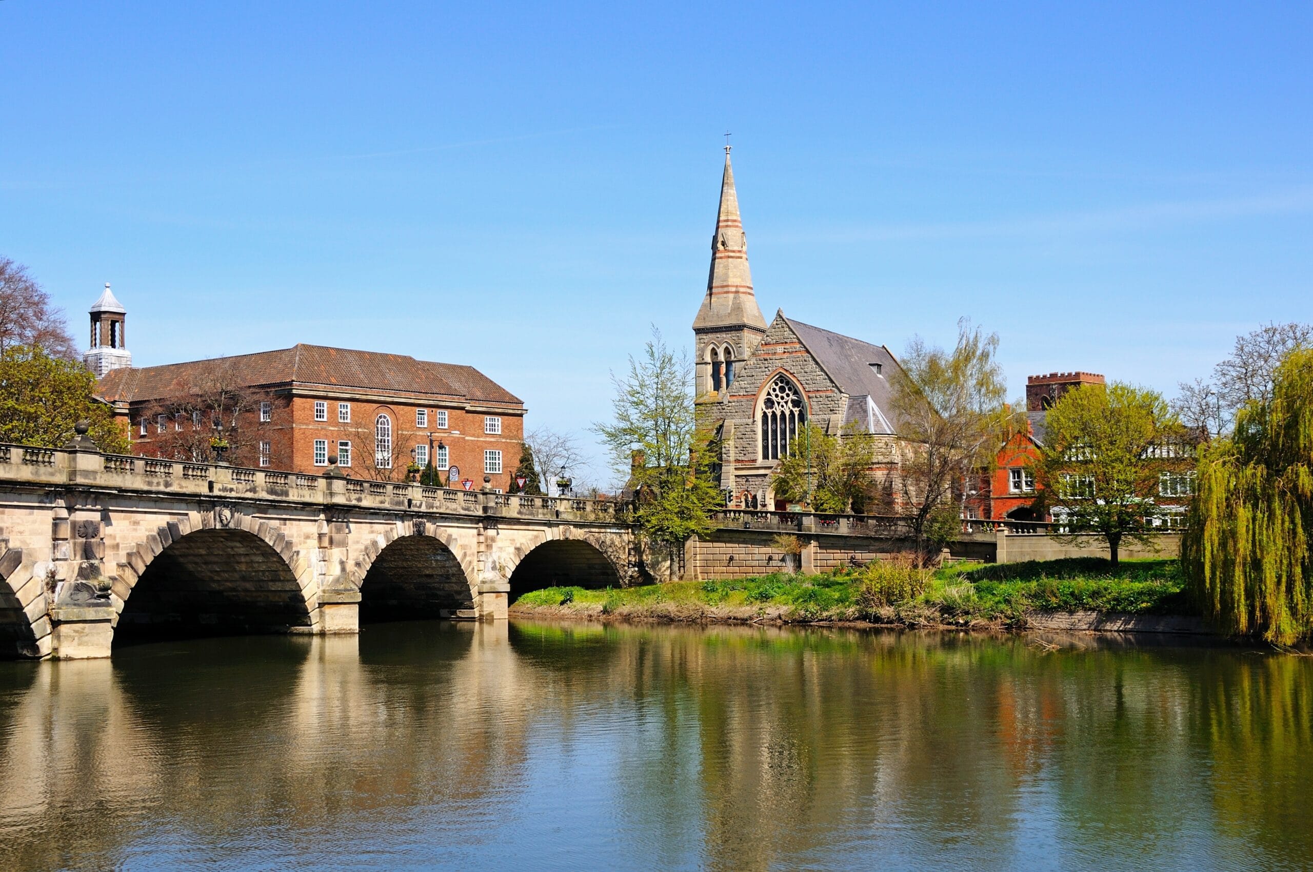 The English Bridge, Shrewsbury.