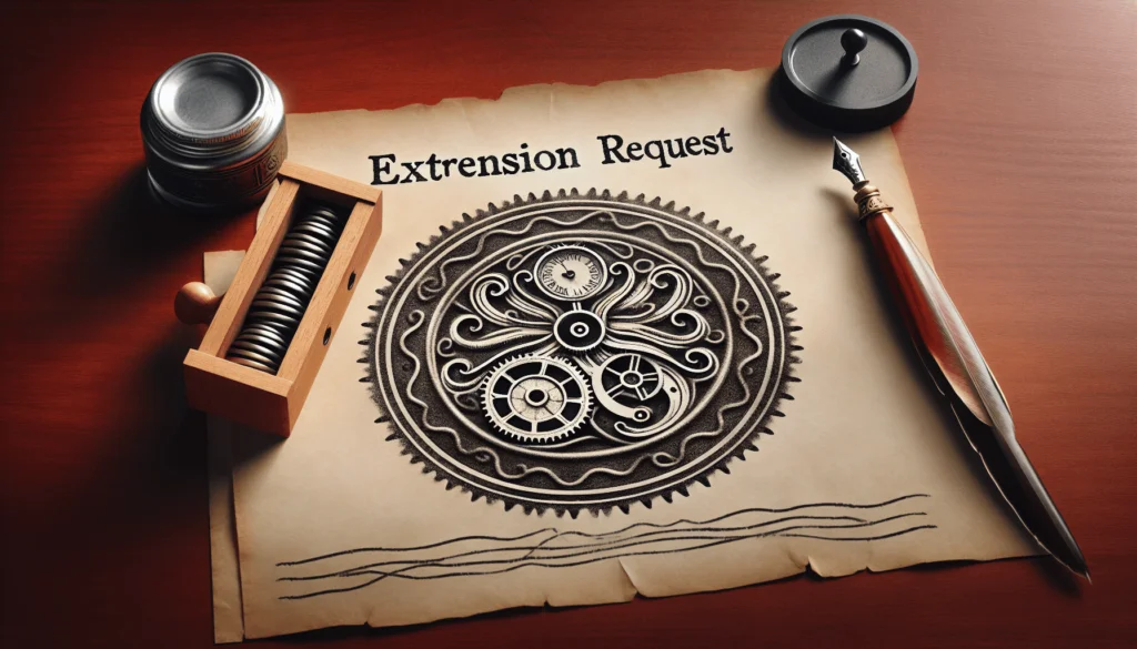 An extension request letter for Companies House late filing penalties.
