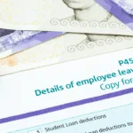 HMRC Form P45 7 P45 information for employee leaving work.