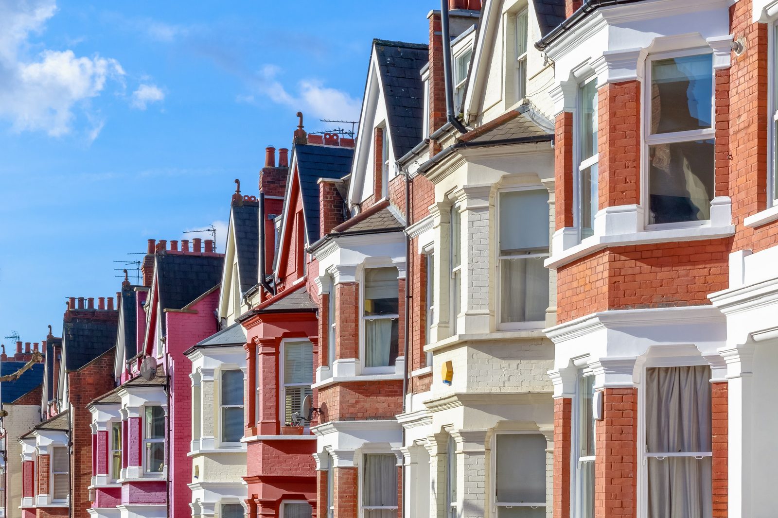 Property Business Report 1 Typical English terraced houses in West Hampstead, London